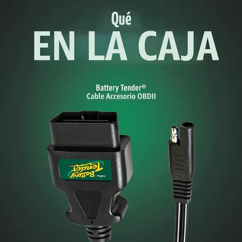 Vista 4 de Battery Tender OBDII - Cable adaptador para carga de batería de 12 V, cable de 22 pulgadas, compatible con energía solar, carga la batería de 12 V
