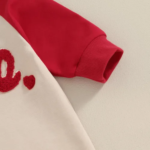 Vista 47 de FYBITBO Ropa de bebé niño niña Santa manga larga mono mameluco recién nacido primera Navidad traje de una pieza