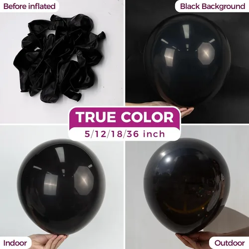 Vista 62 de Bezente Globos Naranjas de Látex para Fiestas - Paquete de 150 Globos de Helio Naranjas Mate Pequeños de 5 Pulgadas para Decoraciones de Fiestas