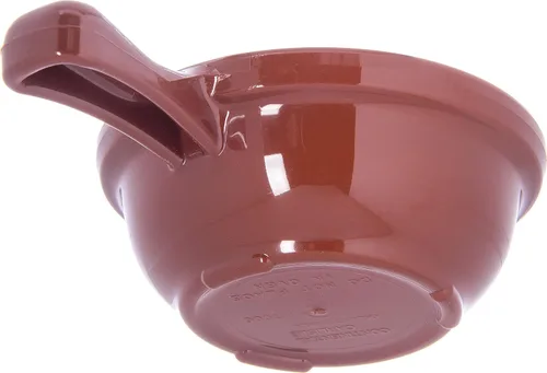 Vista 4 de Carlisle Tazón de sopa de colección con mango de plástico, de 8 y 12 onzas Capacidad, Marrón (Lennox Brown), 1