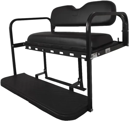 Vista 5 de Mach3 Yamaha Drive2 (17-Up) Kit de asiento trasero abatible para carrito de golf