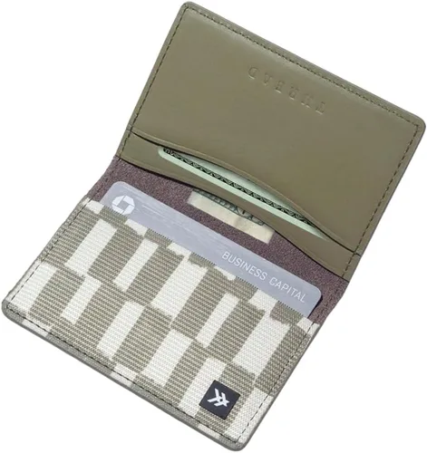 Vista 8 de Thread Wallets Cartera Bifold Delgada con Bloqueo RFID con Protección de Tarjetas, Negro, Talla única, Minimalista