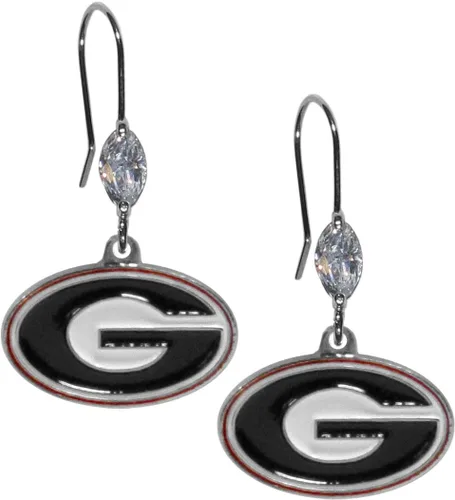 Vista 25 de Siskiyou Sports Pendientes colgantes de cristal de la NCAA