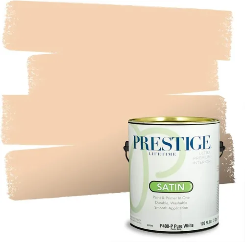 Vista 170 de PRESTIGE Pintura exterior e imprimación en uno, bronceado Aberdeen, plano, 1 galón