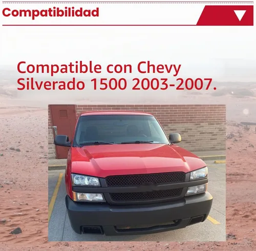 Vista 2 de HECASA Juego de conductos de aire de pinza compatible con Chevy Silverado 1500 2003-2007 negro parachoques delantero derecho e izquierdo conducto