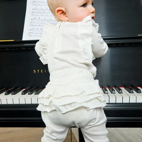Vista 4 de HonestBaby Paquete de regalo multipaquete, trajes mixtos 100% algodón orgánico para recién nacidos, bebés, niños, niñas, unisex
