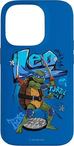 Vista 17 de Teenage Mutant Ninja Turtles: Mutant Mayhem Leo Turtle Power - Carcasa para iPhone 17