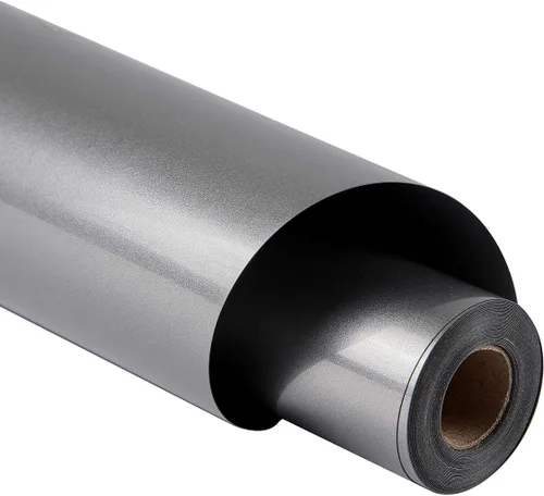 Vista 10 de guangyintong Rollo de vinilo de transferencia de calor negro con purpurina, 2 rollos de vinilo para planchar de 12 pulgadas x 12 pies para 2-Negro
