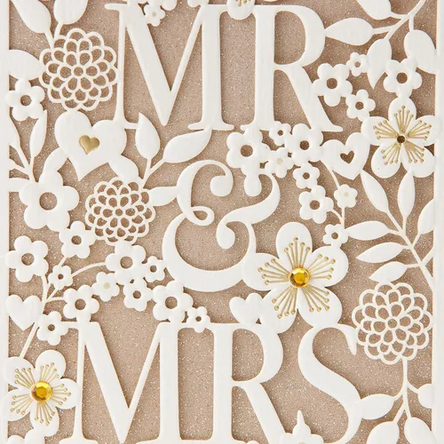 Vista 5 de Tarjeta de felicitación de cumpleaños (50), Mr. & Mrs.
