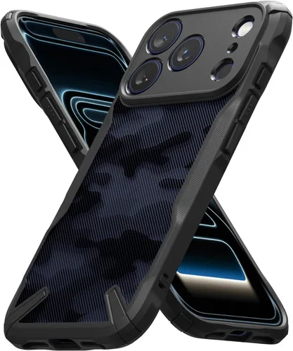 Vista 16 de Funda Ringke Fusion-X para iPhone 15 [Recortes precisos para lentes de cámara] Funda protectora a prueba de golpes de amortiguación pesada de ajuste