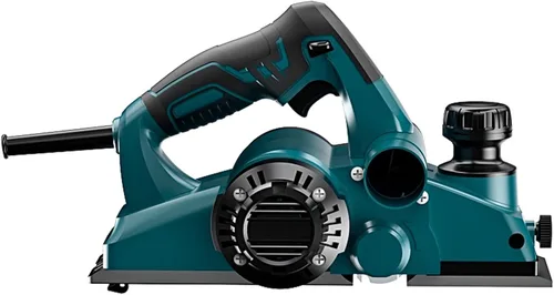 Vista 6 de DNTI Cepilladoras de mano eléctricas con cable de 6.6 amperios, 17000 rpm, herramienta de carpintería, cepilladora de mano para chaflán de madera