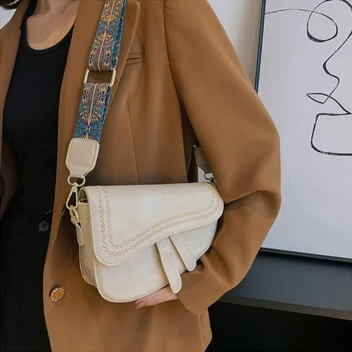 Vista 3 de JBB Bolso de hombro para mujer, bolso de mano, bolso cruzado pequeño, bolso de mano, bolso de mano de piel sintética