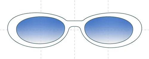 Vista 2 de Sunglass Fix Cartier Unknown - Lentes de repuesto compatibles con marcos Cartier Unknown de 2.008in