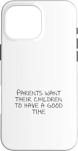 Vista 19 de Parents want their children to have a good time Case for iPhone XR