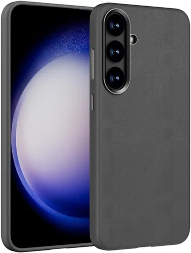 Vista 27 de X-level Funda para Samsung Galaxy Z Flip 6, delgada funda delgada de piel sintética para teléfono, TPU suave, a prueba de golpes, protección Negro
