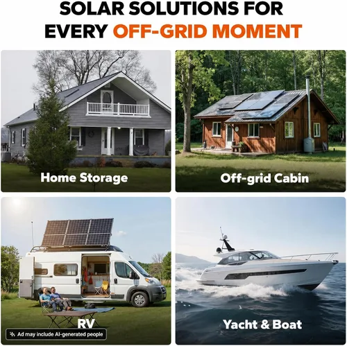 Vista 15 de LiTime 60A MPPT Controlador de Carga Solar (Sin Bluetooth Integrado), 12V/24V/36V/48V Auto, Entrada Máxima de PV 200VDC Pantalla LCD Regulador