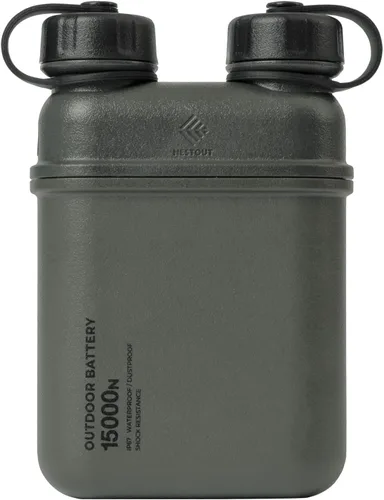 Vista 9 de ELECOM NESTOUT Banco de Energía Resistente, Cargador para Exteriores de 15000mAh, Carga Rápida PD de 32W USB C, Resistente al Agua IP67, Resistente