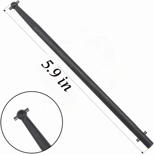 Vista 4 de ShareGoo Electric Roto Starter E-Start Placa trasera Power Back Cover 11012 y varilla de arranque de taladro Power Starter Eje Pin End 11003 para RC