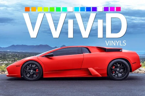 Vista 4 de VViViD - Vinilo de vinilo cromado satinado rojo para coche, estirable, adaptable, hazlo tú mismo (0.3 x 1.5 m)