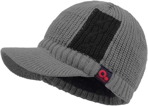 Vista 67 de Janey&Rubbins Gorro de punto diario con orejeras con forro polar y calavera