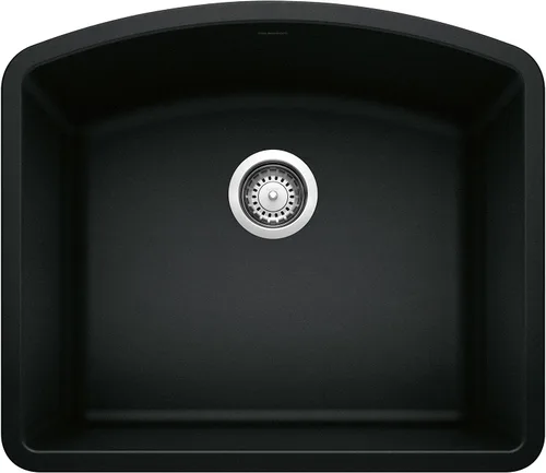Vista 10 de BLANCO, Antracita 440174 DIAMOND SILGRANIT - Fregadero de cocina de un solo tazón