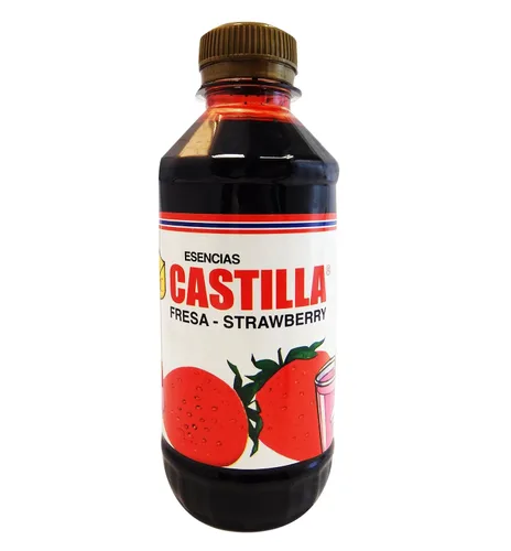 Vista 4 de Castilla Concentrado Sabor Fresa 8.6 fl oz - Esencia de Fresa (Pack de 1)