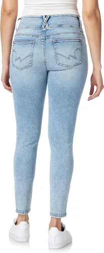 Vista 2 de WallFlower Women's Sassy Skinny High-Rise Insta Soft Juniors Jeans (Standard and Plus)