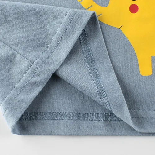 Vista 4 de Camiseta sin mangas para bebé, ropa casual de moda para niños, de verano, con bonito estampado, camisetas gráficas elegantes