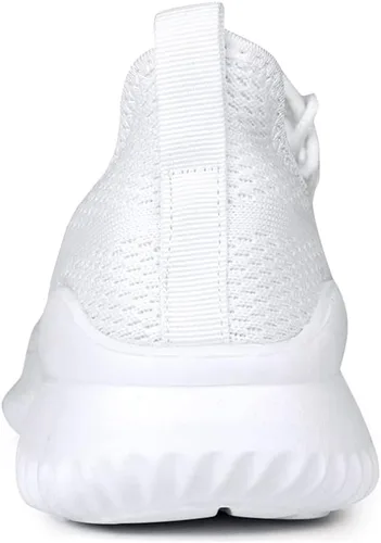 Vista 5 de Akk - Zapatos deportivos sin cordones para mujer, diseño ligero de espuma viscoelástica para caminar, gimnasio, viajes, trabajo o uso informal