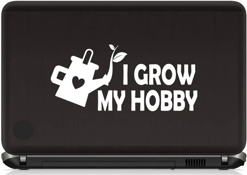 Vista 4 de I Grow My Hobby Gardening Decal Sticker for Car Window 8.0 Inch BG 395