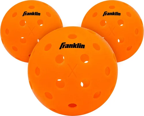 Vista 15 de Franklin Sports X-40 pelotas de Pickleball al aire libre - Bola oficial del Pickleball de EE. UU., APP Tour + US Open - Tamaño reglamentario Rosa