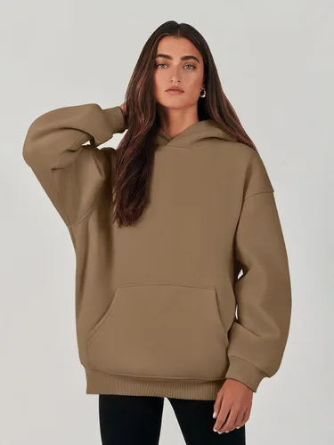 Vista 8 de ANRABESS Womens Oversized Hoodies Fleece Sweatshirts Long Sleeve Hooded Pullover Fall Clothes with Pocket