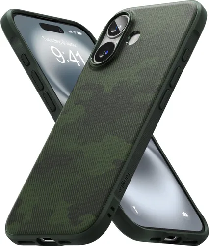 Vista 37 de Ringke Onyx - Funda para iPhone 15 Case, [Se Siente Bien en la Mano] resistente al aceite y a la suciedad, cubiertas individuales para lentes