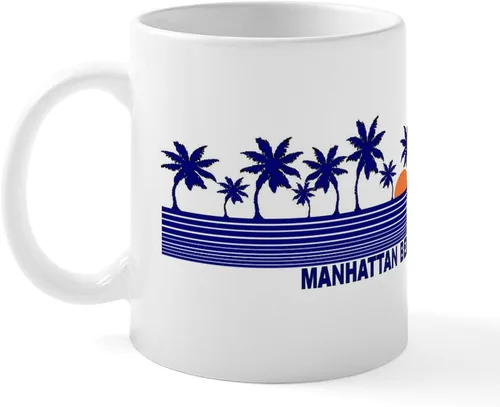 Vista 18 de CafePress Taza de café de cerámica de 11 oz (11.0 fl oz) de San Francisco Blanco - Taza San Francisco