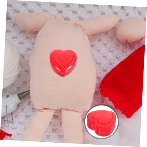 Vista 4 de BESPORTBLE Latido del corazón para niños y niñas y mascotas, juguete calmante simulador de latido del corazón para calmar el sueño y alivio, diseño