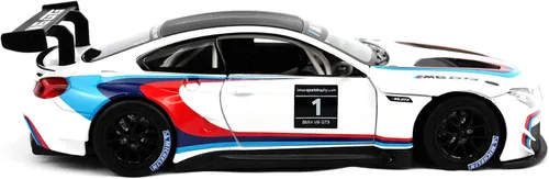 Vista 5 de Motor City Classics 1:24 2018 BMW M6 GT3 - Blanco - Optimum Diecast