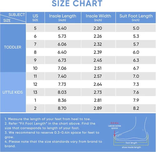 Vista 3 de Flora LU - Zapatos con luz para niños pequeños, talla 5 a 2, para niños y niñas