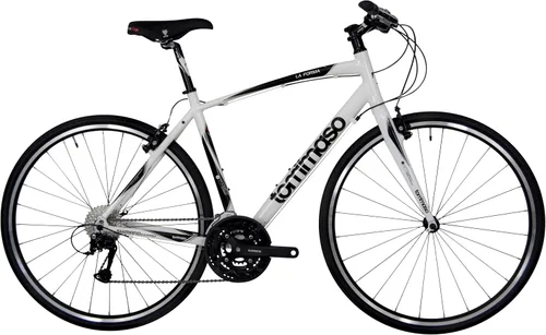 Vista 6 de Tommaso La Forma Aluminum & Carbon Mens Hybrid Bike Women Road Bicycle Adult Bikes Womens