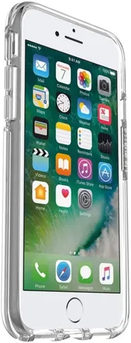 Vista 3 de OtterBox SYMMETRY CLEAR SERIES - Funda para iPhone 8 y 7, Empaque de fábrica