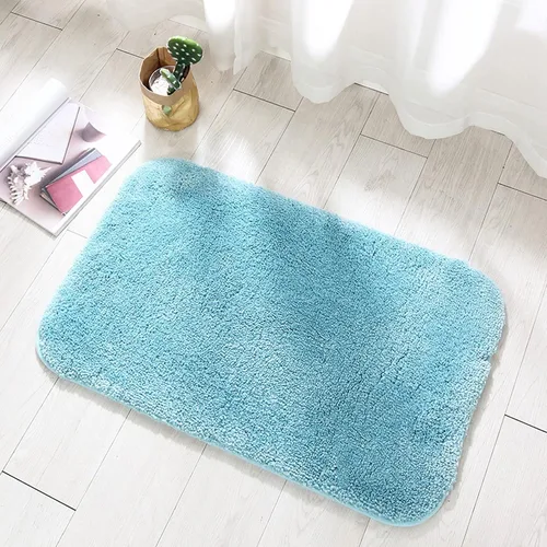 Vista 16 de HUHJYUGE Alfombras de baño antideslizantes lavables de 16 x 24 pulgadas, alfombra de baño súper absorbente, lavable a máquina, larga y ultrasuave