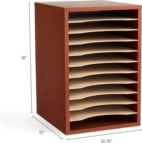 Vista 6 de Recipiente para residuos de plástico Step-On, Cereza