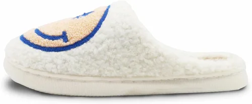 Vista 6 de Pantuflas de cara retro mullidas para mujeres y hombres, ligeras, suaves, esponjosas, cálidas, estilo casual, bonitas, acogedoras, para interiores