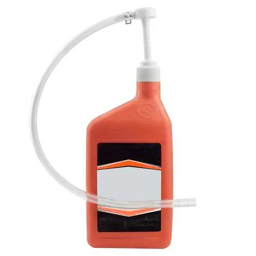 Vista 3 de Bomba de fluido para botellas de cuarto de galón - Aceite de engranaje de transmisión y diferencial de transferencia 8cc Bomba de mano con tapa