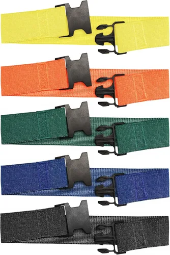 Vista 13 de Tribe Lifting - Bandas de resistencia de tela para glúteos y piernas Juego de 5 bandas de tela para entrenamiento Bandas gruesas de glúteos