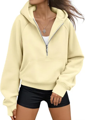 Vista 21 de AUTOMET Sudaderas con capucha de mujer, sudaderas de forro polar para otoño, conjuntos de moda, sudaderas para hacer ejercicio, chaquetas con Verde