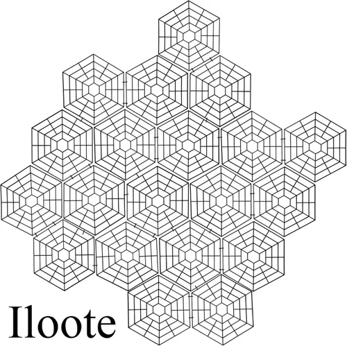 Vista 7 de MAITER Pond Netting Floating Guard Protect Fish Koi (paquete de 20, 10.6 x 12 pulgadas, hexagonal negro)