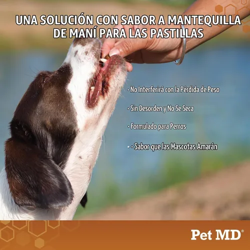 Vista 5 de Pet MD Wrap A Pill Pasta de píldora con sabor a mantequilla de maní