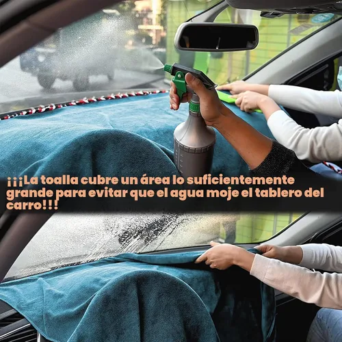 Vista 5 de NEWISHTOOL Protector de alfombra para salpicadero de automóvil, 30 x 70 Cian