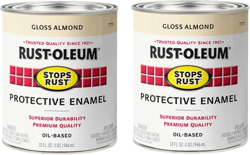 Vista 50 de Carbón gris brillante Rust-Oleum (7784502) contra el óxido 32 onzas, 7784502 Gris carbón brillante