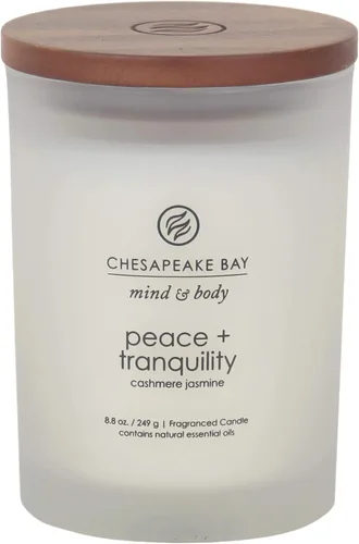 Vista 5 de Chesapeake Bay Candle Velas perfumadas, Balance + Harmony and Peace + Tranquility, tarros medianos (paquete de 2)